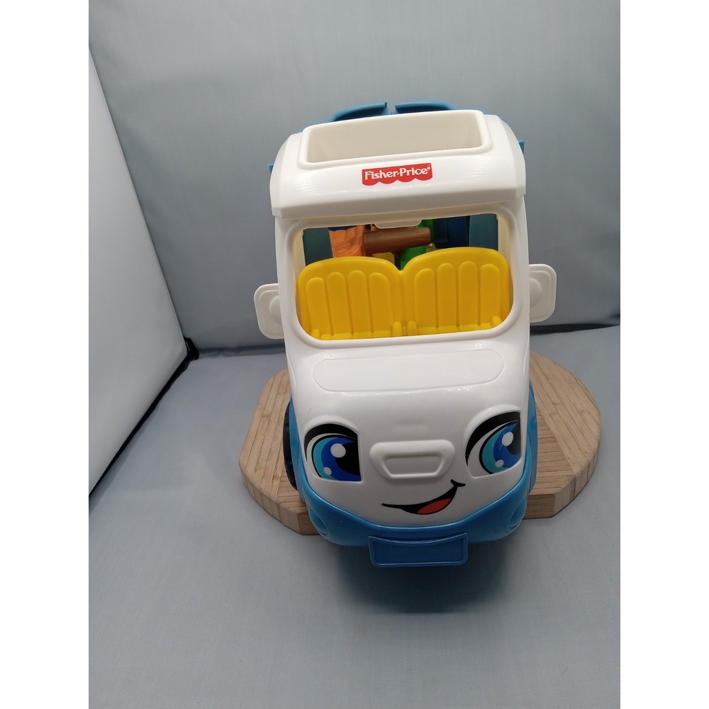 Fisher Price Little People Songs & Sounds Camping Camper Van RV Used FEW BLEMISH